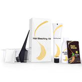 JUANCHI Gentle Cream Hair Bleach Kit packaging shows an at-home lightening option.