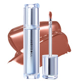 Judydoll Ice Watery Lip Gloss bottle closeup with glossy finish and vibrant color