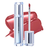 Judydoll Ice Watery Lip Gloss Juiced Berry swatch shows vibrant, long-lasting color.