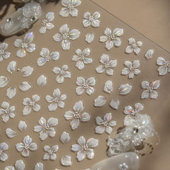 Pegatinas Juggssa con concha ornamentada para textura elegante