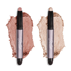Julep Eyeshadow 101 Pearl Shimmer swatch shows bright glow and long wear.