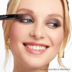 Julep Eyeshadow 101 waterproof finish stays put in wet or humid conditions.