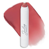 Julep It's Balm Tint Dusty Orchid shimmer close-up shows hydrated lip color.