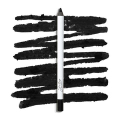 Julep When Pencil Met Gel Blackest Black swatch demonstrates bold, long-lasting color for confident eyes.