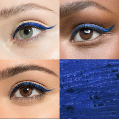 Julep When Pencil Met Gel Ocean Blue sharpened tip enables precise line definition.