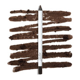 Julep When Pencil Met Gel rich brown swatch shows rich, longwear color