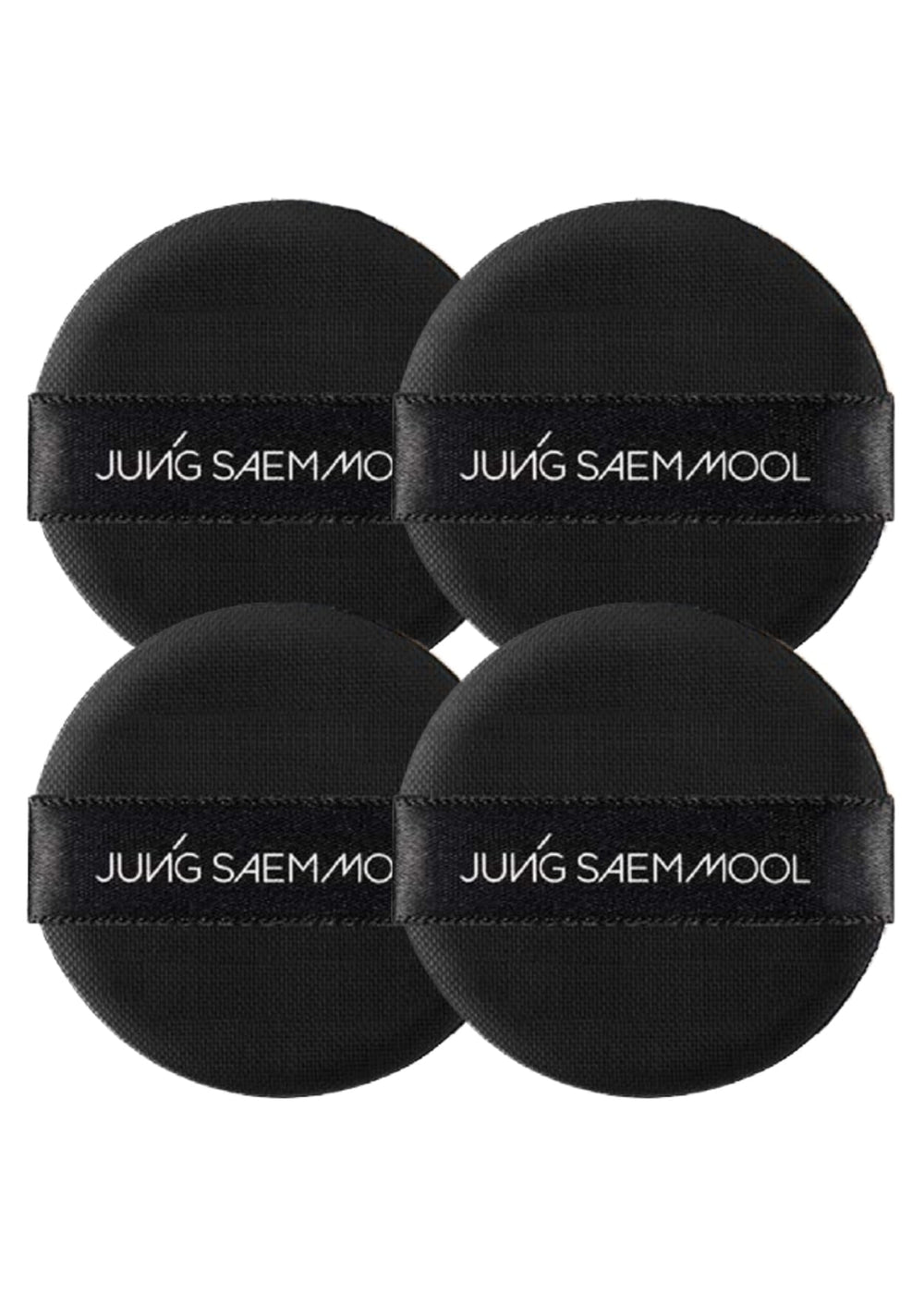JUNG SAEM MOOL cushion puff round shape 2.1 inch ideal for smooth makeup application.