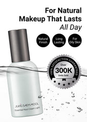 Jung Saem Mool Essential Mool Cream Light ceramide-centella bottle highlights barrier-supporting formula.