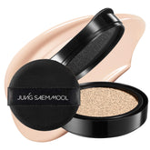 Jung Saem Mool Essential Skin Nuder Cushion bottle with natural glow and SPF 50.