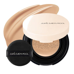 Jung Saem Mool Mini Essential Skin Nuder Cushion compact with dewy finish for radiant skin