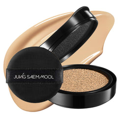 Jung Saem Mool Skin Nuder Cushion 23 Medium Deep refill for natural glow and even tone.