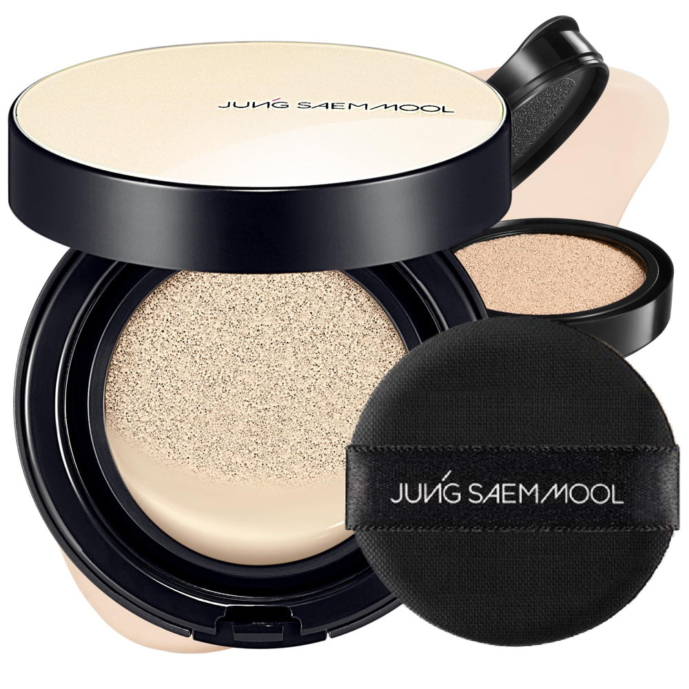Jung Saem Mool Skin Nuder Cushion compact open for quick touch-ups