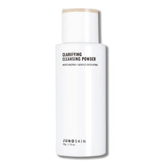 JUNO & Co. exfoliating face wash packaging signals gentle, sensitive-skin friendly formula.