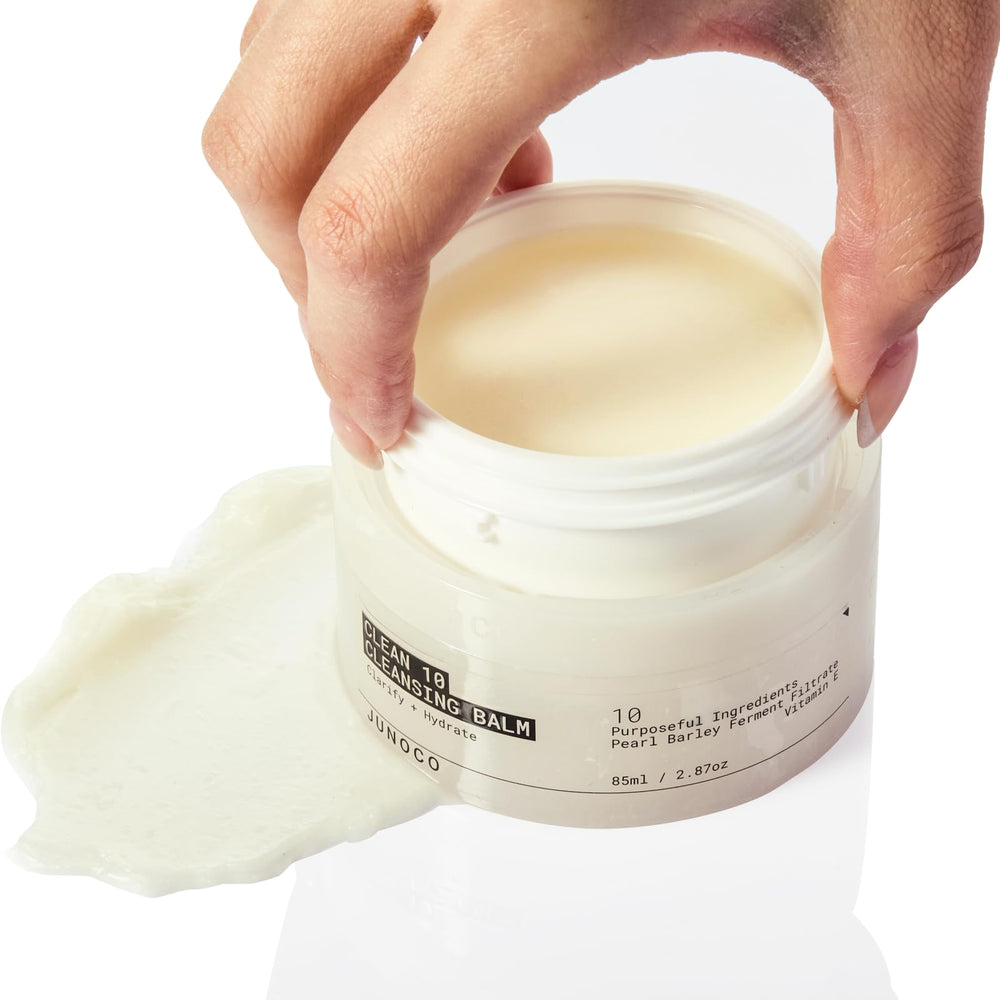JUNO & CO Jade Clean10 balm refill base — eco-friendly reusable cleansing container.