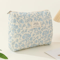 Juoxeepy makeup pouch in coquette pink rabbit style for small essentials