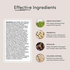 Jupiter Nourishing Conditioner creamy texture on fingertips signals rich moisture.