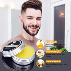 Jurgen K beard growth oil bottles shown for nourishing daily care