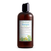 Just Nutritive gray hair shampoo bottle showcasing color-safe formula for salon-like care.
