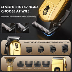 Justnard men's razor set in use for safe, skin-friendly grooming.