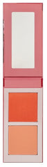 Juvia's Place Blushed Duo Volume6 two-shades swatches showing buildable color payoff.