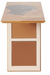 Juvia's Place Bronzed Duo Bronzer Tan soft-matte finish for sun-kissed definition