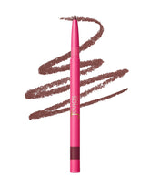 Juvia's Place Coffee Shop Luxe Lip Liner Espresso closeup for precise, long-lasting definition.