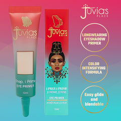 Juvia's Place i Prep, i Prime Milky White swatch displaying even coverage and long-lasting base.