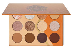 Juvia's Place Nubian Earth swatches range demonstrates universal browns for all skin tones.