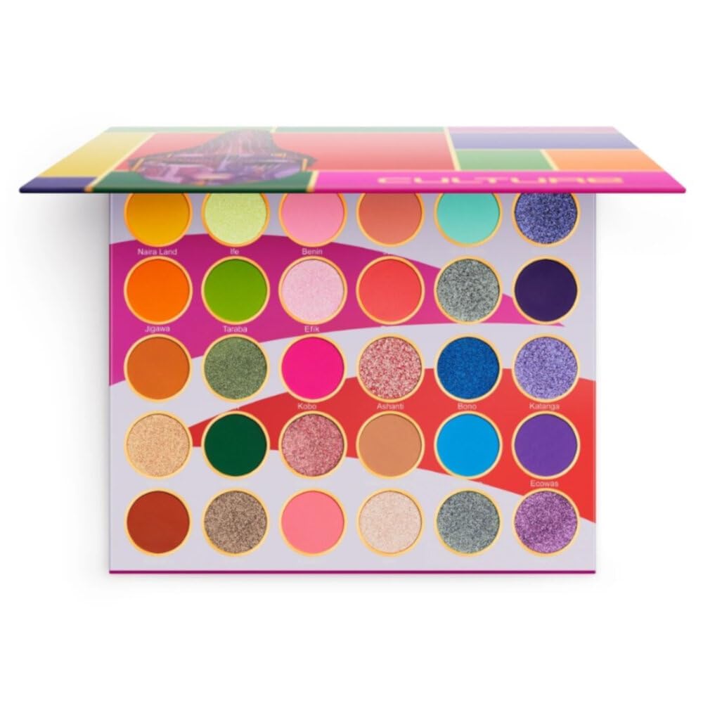 Juvia's Place Palette Culture yellow shades deliver vibrant color payoff for bright eye looks