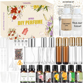 JUYRLE perfume making kit contents for DIY fragrance creation
