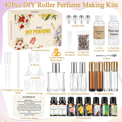 JUYRLE roller bottles collection with durable 30ml rollers