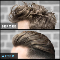 JVR Hair Clay texture-application demonstrates pliable hold and texture