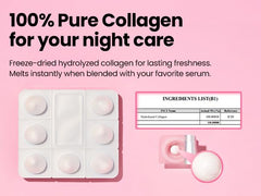 K-SECRET Seoul 1988 collagen ball dissolves in serum to deliver instant hydrating care