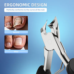 Kaasage nail clipper with 15 mm opening for thick and ingrown nails.