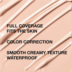 Kaely corrector aplicado diariamente para un aspecto natural.