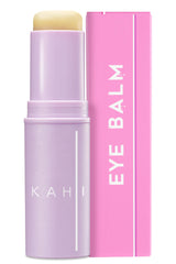 KAHI Eye Balm Stick application close-up for instant hydration.