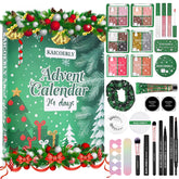 KAICOERLY makeup advent calendar front view showcasing 24-day festive surprises.