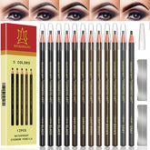 KAIQI Eyebrow Pencils Set packaging closeup, premium presentation ideal as gift