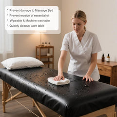 KAKU HOME esthetician bed cover is washable and reusable