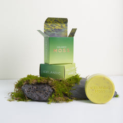 Kalastyle Hallo Sapa soap in bathroom setup for daily ritual.