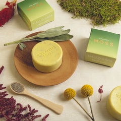 Kalastyle Hallo Sapa soap Icelandic moss ingredient shot for natural skincare.