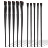Kalione packaging view of the angled eyebrow brush set for quick daily makeup routines