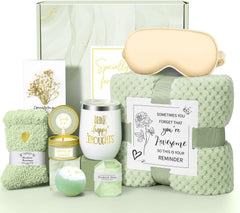 Kalokey Happy Birthday Gifts front view highlighting a curated basket for special occasions.