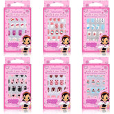 Kalolary kids nails in varied sizes pack for easy fit and mess-free application