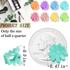 KANPRINCESS mini claw clips colorful designs for versatile styling and daily wear.