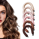 Kanuoc 6-pack heatless curler set in box for heat-free styling.