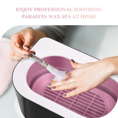 Karite paraffin bath machine setup illustrating easy compatibility and use