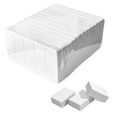 Karlash Nail Mini White Buffer Block two-sided 80/100 grit for smooth polish application.