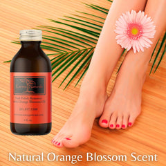 Karma Organic Nail Polish Remover ingredients soybean oil nourish nails during removal.