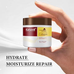 Karseell argan oil and maca ingredients showcase nourishing formula.